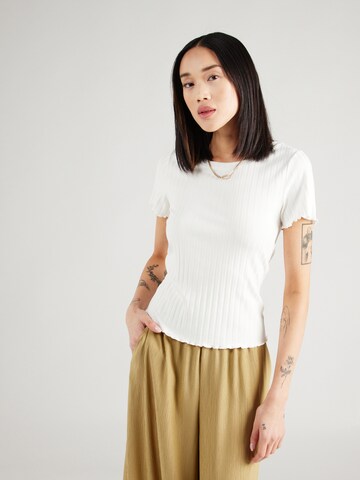 T-shirt Rich & Royal en blanc : devant