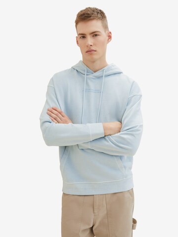 TOM TAILOR DENIM Sweatshirt i blå