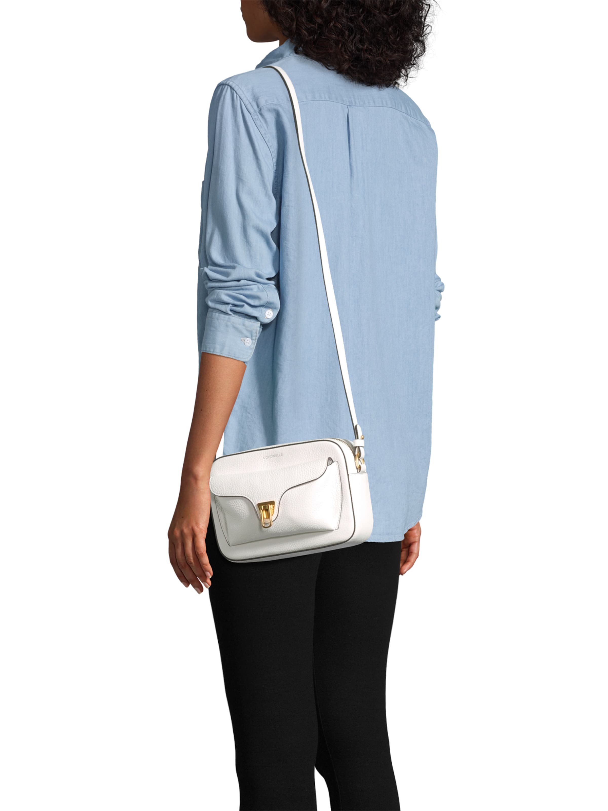 Coccinelle Crossbody Bag 'BEAT' in White