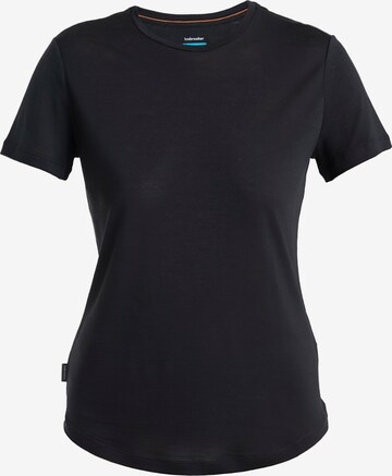 ICEBREAKER Performance shirt 'Cool-Lite Sphere III' in Black: front