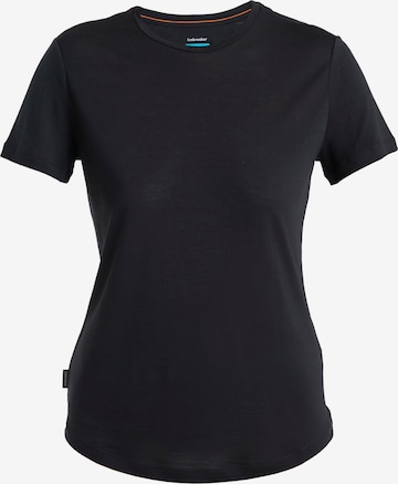 ICEBREAKER - Camiseta funcional 'Cool-Lite Sphere III' en negro: frente