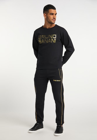 BRUNO BANANI Sweatshirt 'Watson' in Schwarz