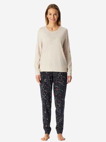 Pyjama 'Cotton' SCHIESSER en beige