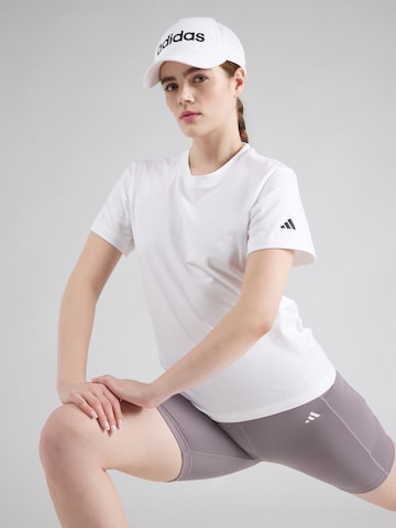 ADIDAS GOLF Toiminnallinen paita 'BLANK' värissä valkoinen: etupuoli