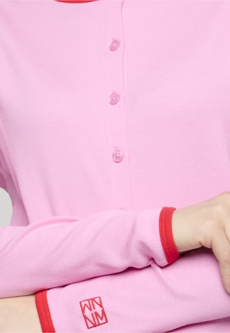 Cardigan Noisy may en rose