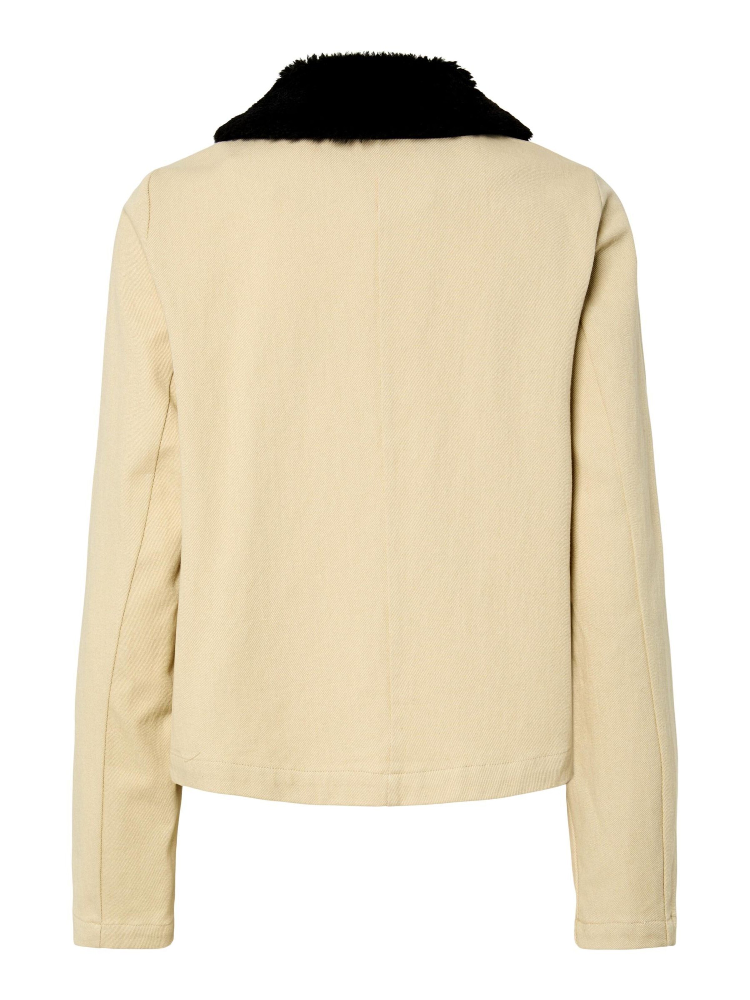 PIECES Övergångsjacka 'PCJackie' i beige