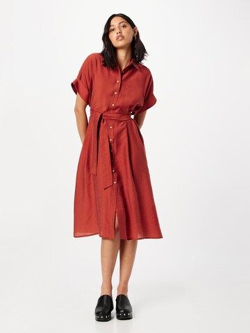 Robe-chemise 'NAYA' Maison 123 en marron : devant