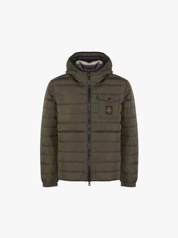 Refrigiwear Winterjacke 'HUNTER' in Grün: Vorderseite
