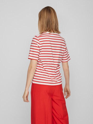 VILA Koszulka 'FREJA' w kolorze czerwony