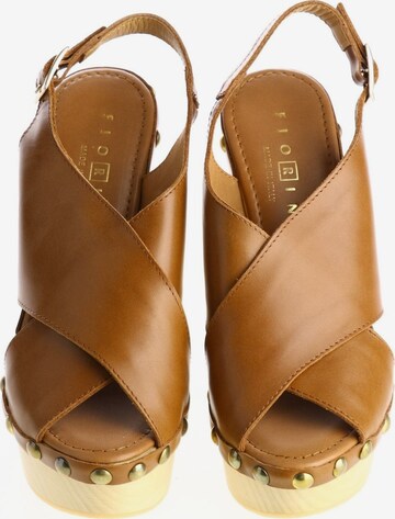 Fiorina Sandals & High-Heeled Sandals in 38 in Brown: front