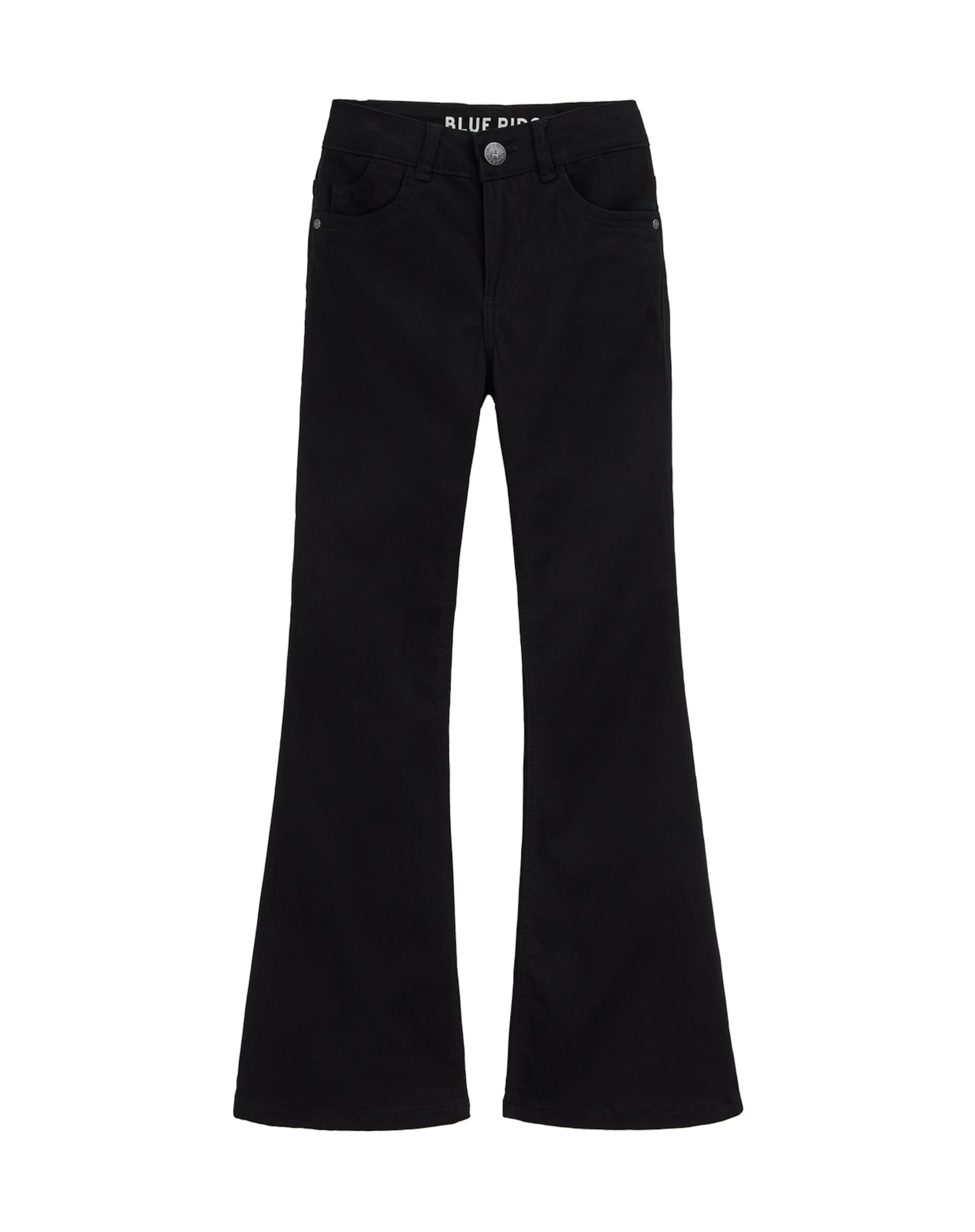 Flared Jeans di WE Fashion in nero: frontale