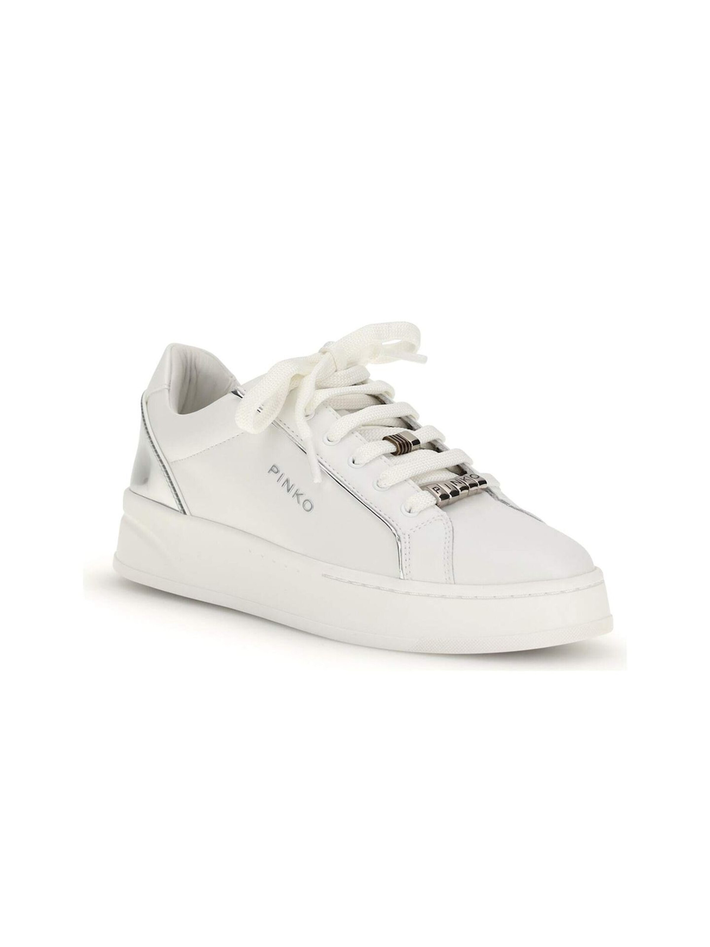 PINKO Platform trainers 'Iris 01' in 38 in Cream, Item view