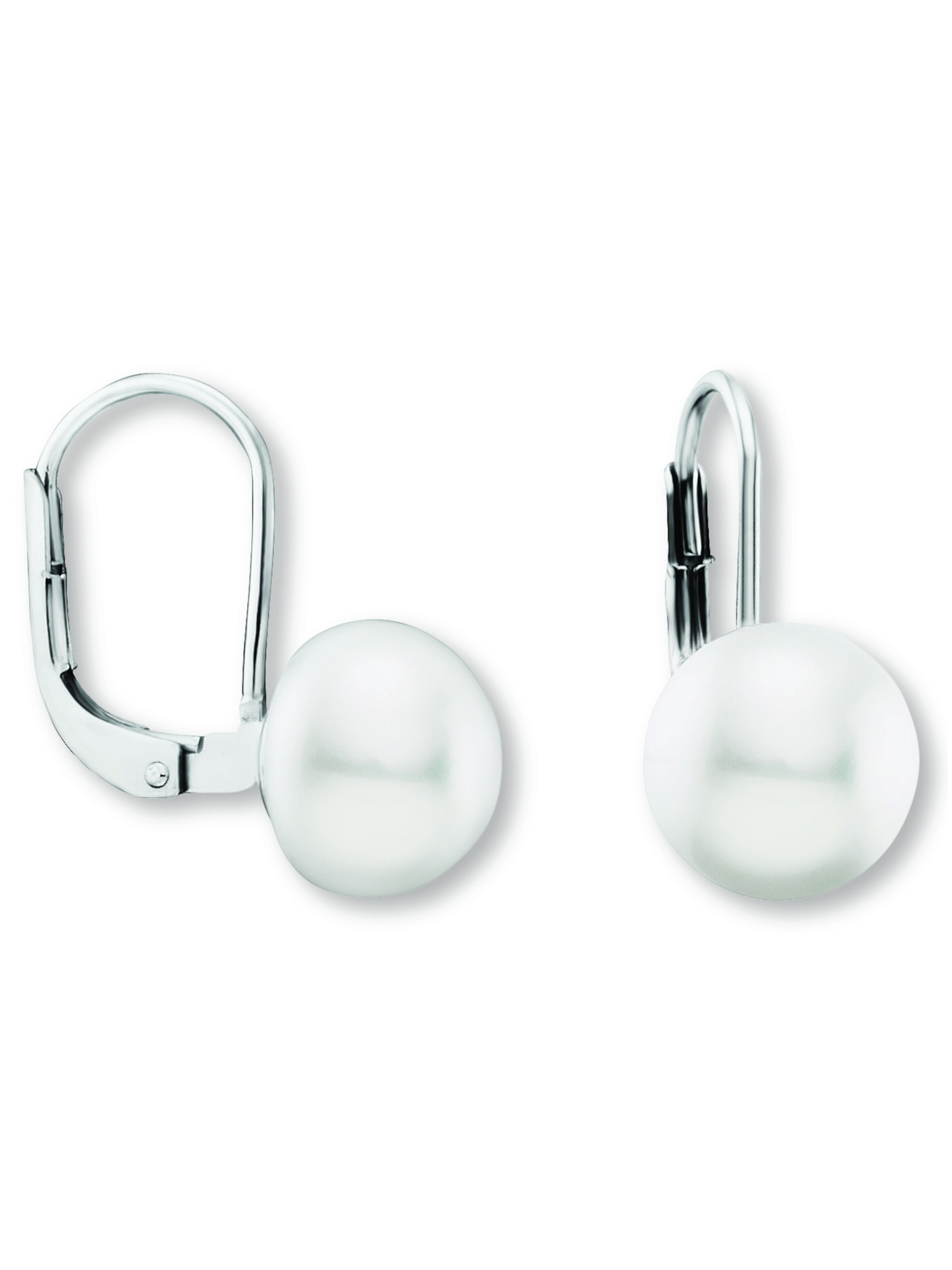 ONE ELEMENT Ohrringe in Silber: Vorderseite