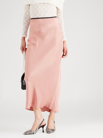 TOPSHOP Skirt in Pink: front