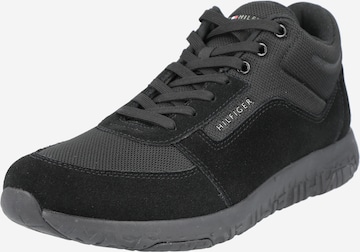 Sneaker bassa di TOMMY HILFIGER in nero: frontale