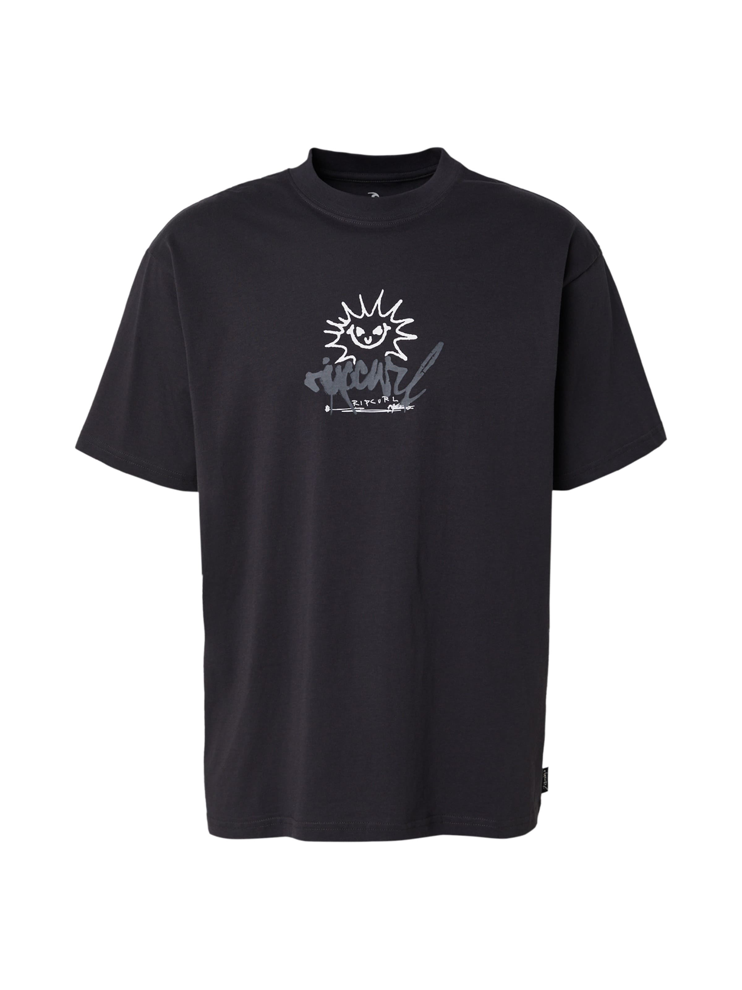 RIP CURL Shirt 'INNER VISIONS ROTTEN SUN' in Black: front