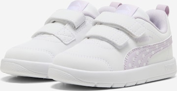 Baskets 'Courtflex V3' PUMA en blanc : devant