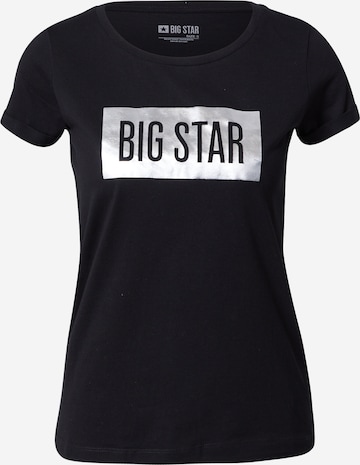 Tricou 'ONEIDASA' de la Big Star pe negru: față