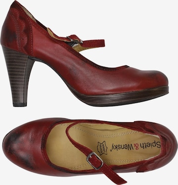 SPIETH & WENSKY Pumps 37 in Rot: Vorderseite