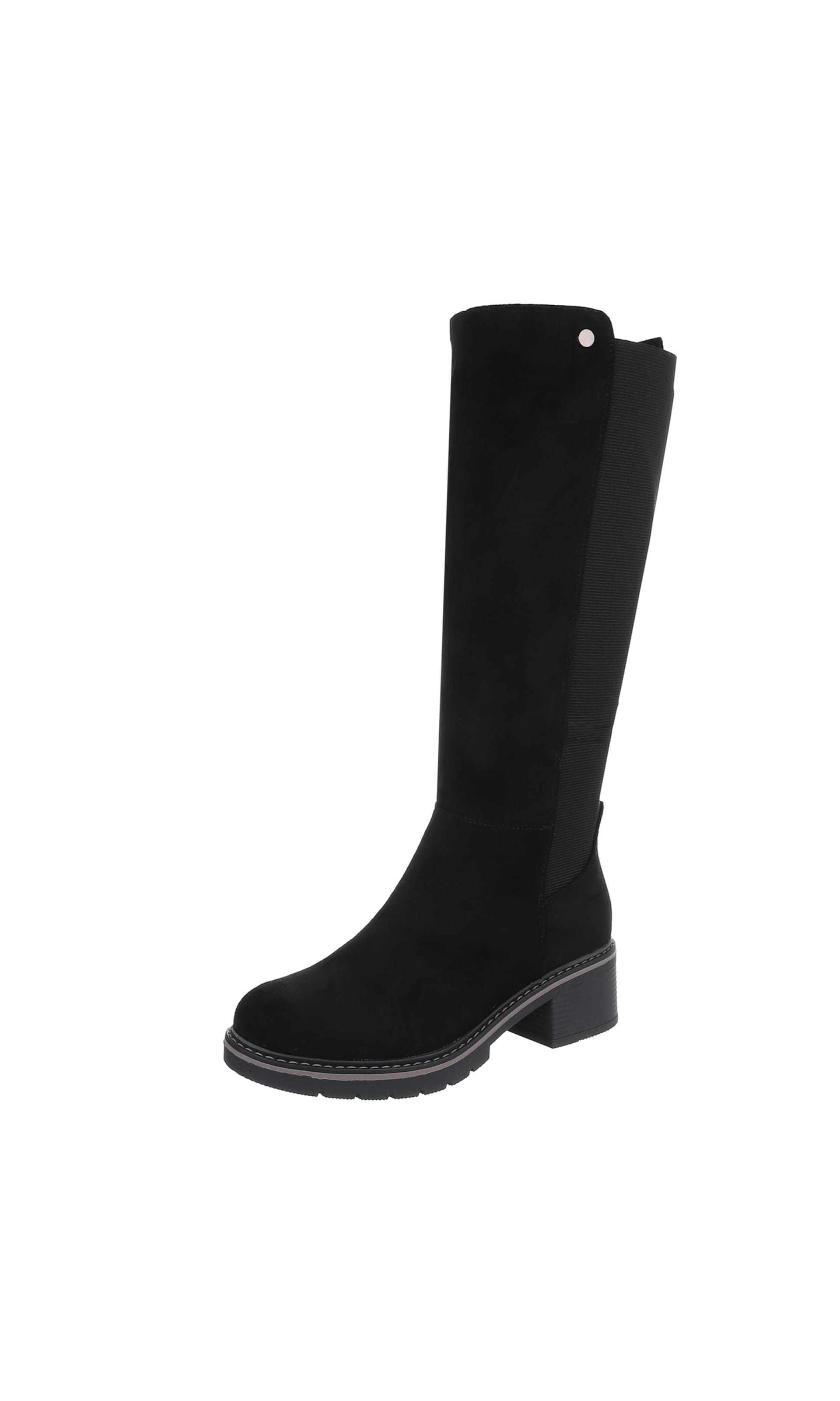 Ital-Design Stiefel in schwarz, Produktansicht