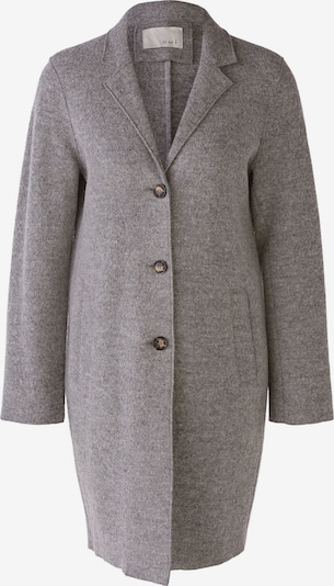 OUI Between-seasons coat 'Mayson' in mottled grey, Item view