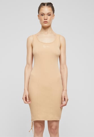 Robe Karl Kani en beige : devant