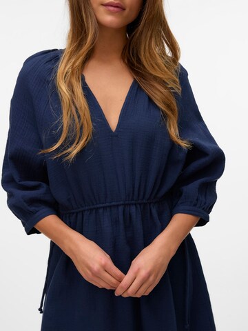 VERO MODA Kleid 'VMBEVERLY' in Blau