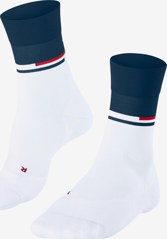 FALKE Athletic Socks 'RU Compression Stabilizing' in White: front