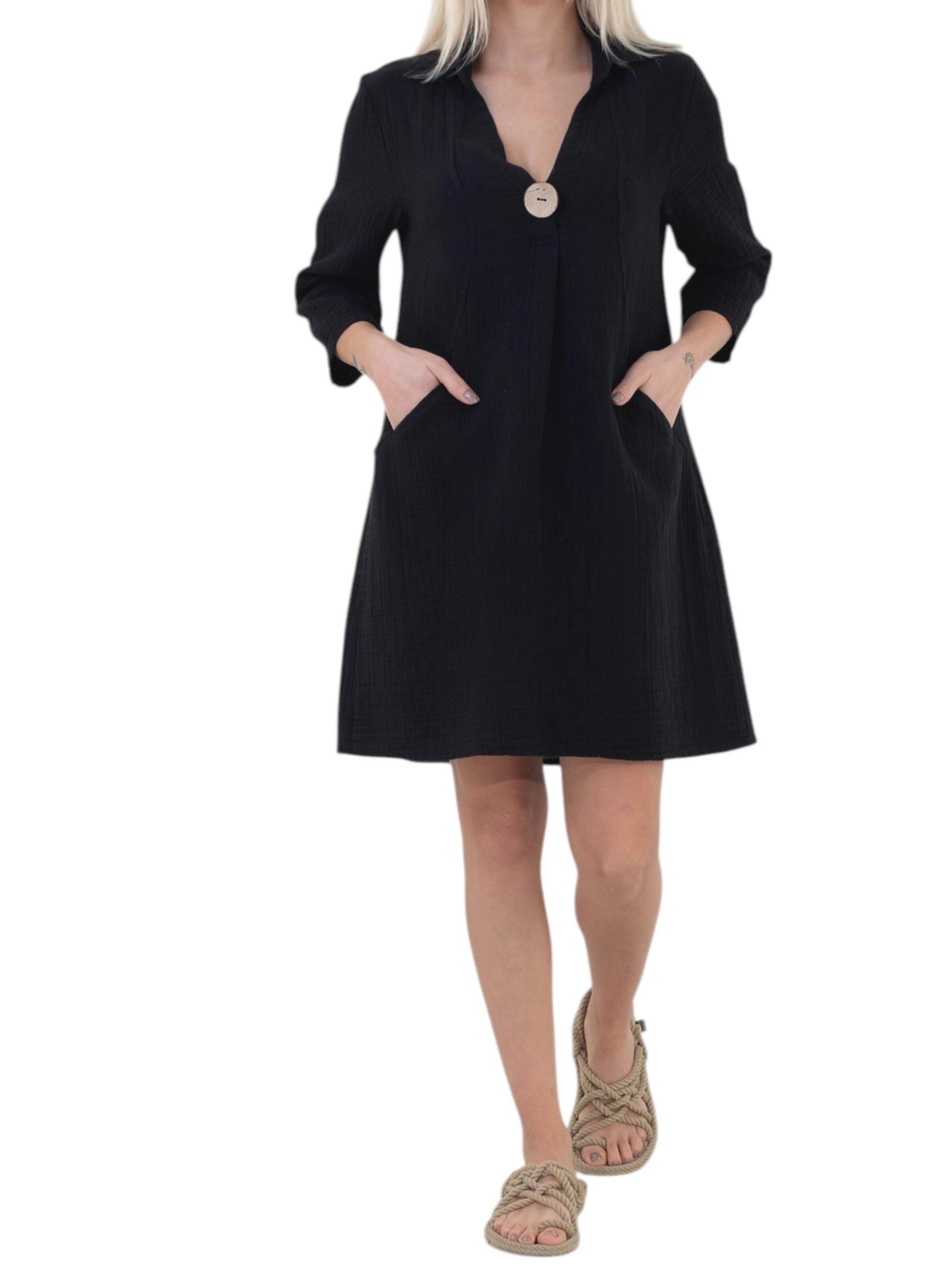 Robe d’été 'LUMA' WENOR en noir