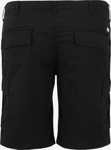 Jack & Jones Plus Regular Cargo Pants 'COLE CAMPAIGN' in Black