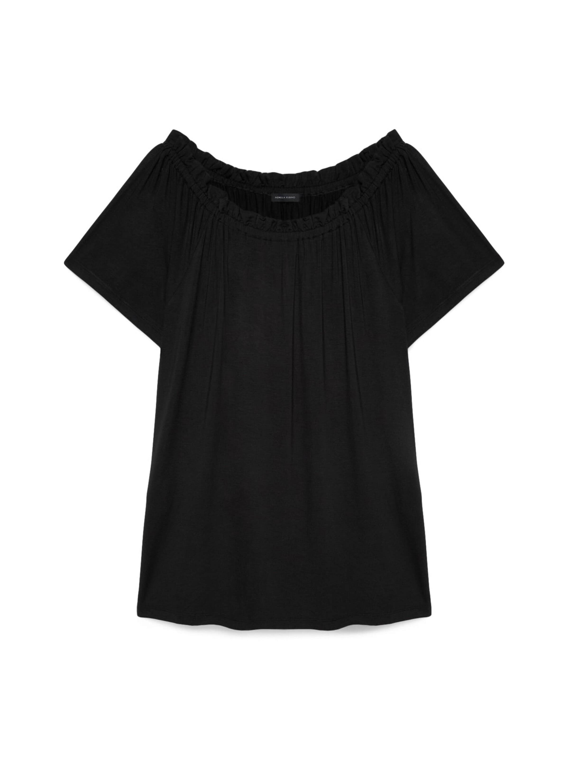 Fiorella Rubino - Camiseta en negro: frente