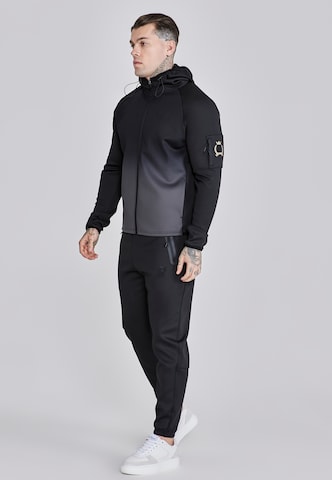SikSilk Sweatvest in Zwart