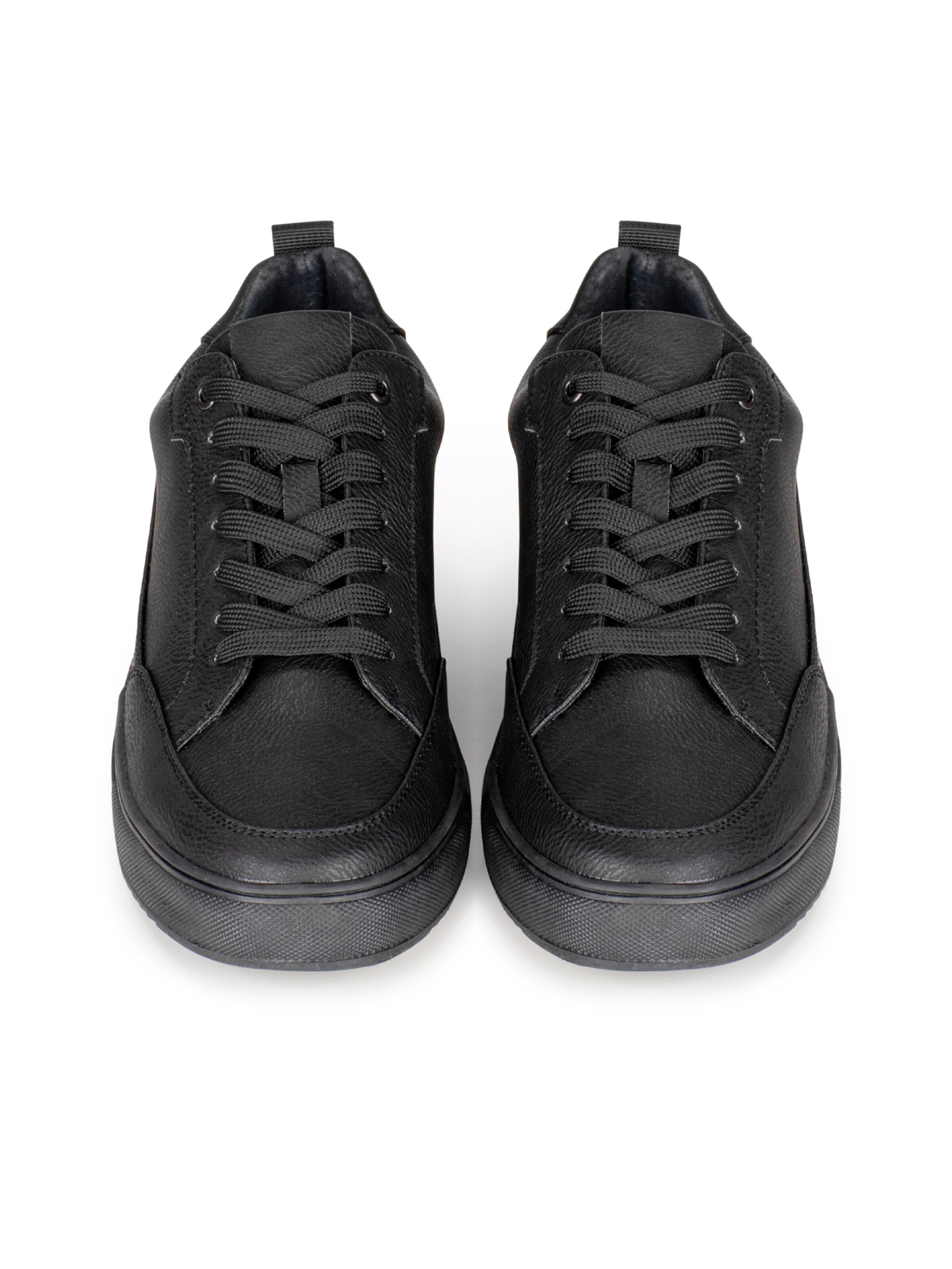 PS Poelman Sneakers laag 'Levi' in Zwart