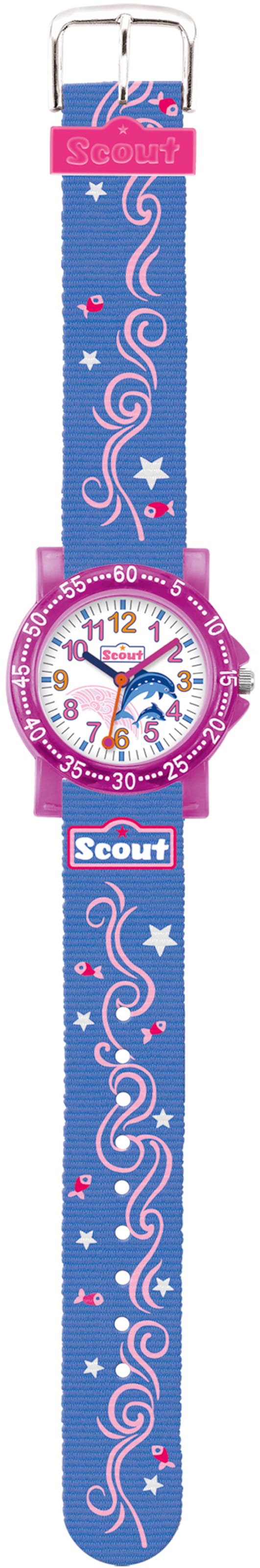 SCOUT Uhr in Blau: Vorderseite