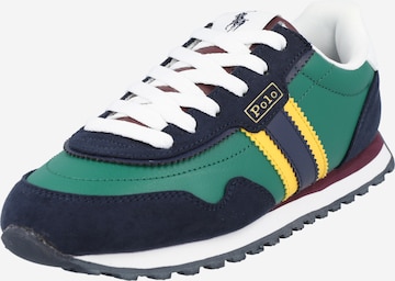 Polo Ralph Lauren Sneakers 'TRAIN 89' in Green: front