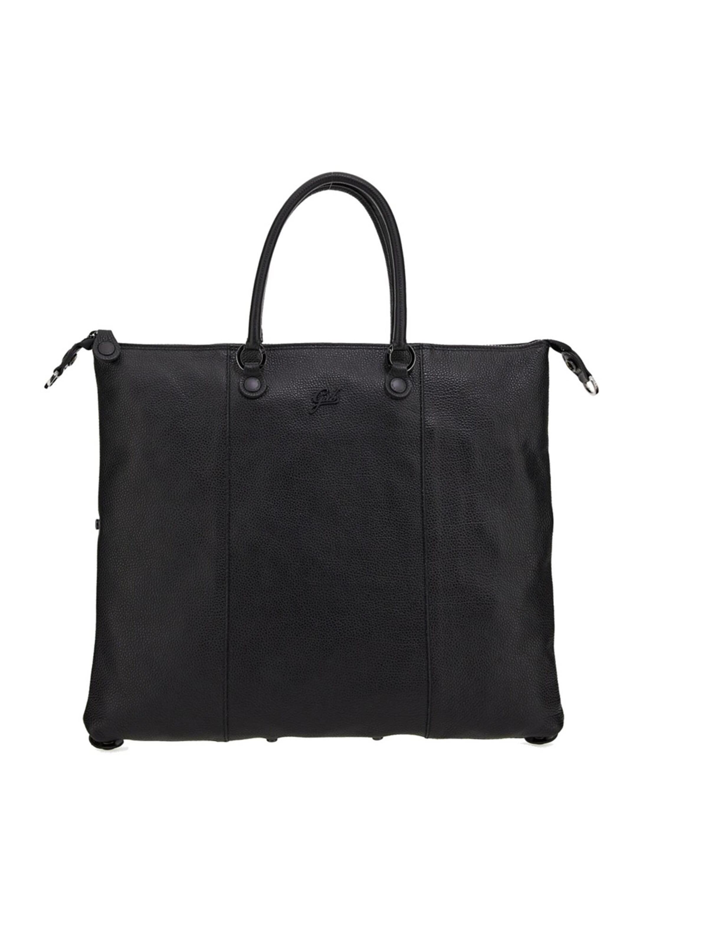 Gabs Handbag 'G3 plus bull black L' in Black: front