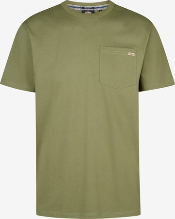 Petrol Industries Shirt 'Reefpark' in Groen: voorkant