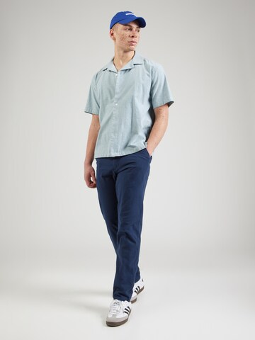 JACK & JONES - regular Pantalón chino 'JWHACE JJPALMA' en azul