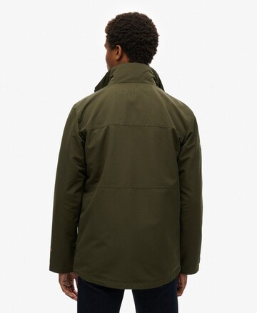 Veste mi-saison Superdry en vert