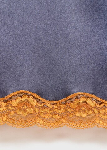 MANGO Negligée 'Jones' in Blau