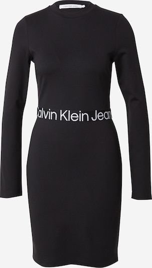 Calvin Klein Jeans Dress in Black / White, Item view