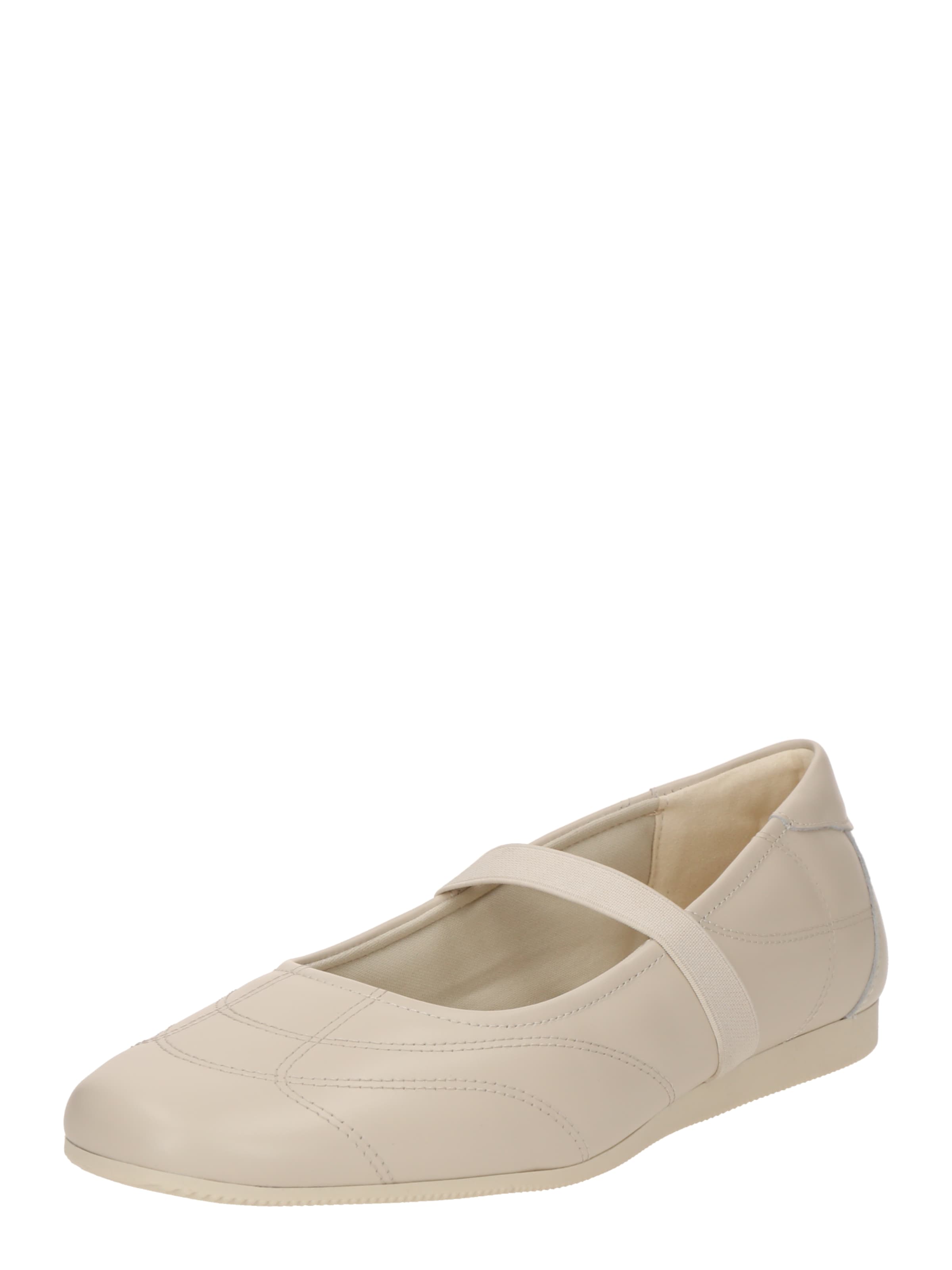 VAGABOND SHOEMAKERS Ballerinasko med rem &#x27;HILLARY&#x27; i hvid: forside