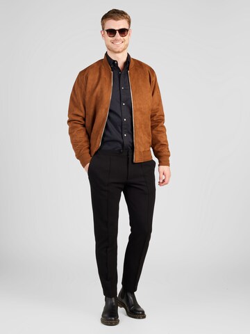 GANT Slim fit Srajca | črna barva