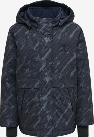 Veste outdoor Hummel en bleu : devant