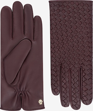 Roeckl Vingerhandschoenen 'FAENZA' in Rood: voorkant