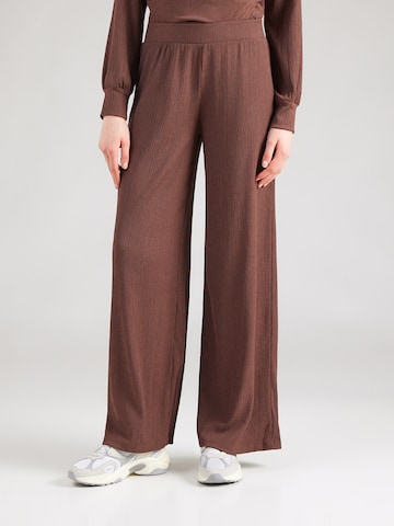 ABOUT YOU Loosefit Kalhoty 'Emina' – červená: přední strana