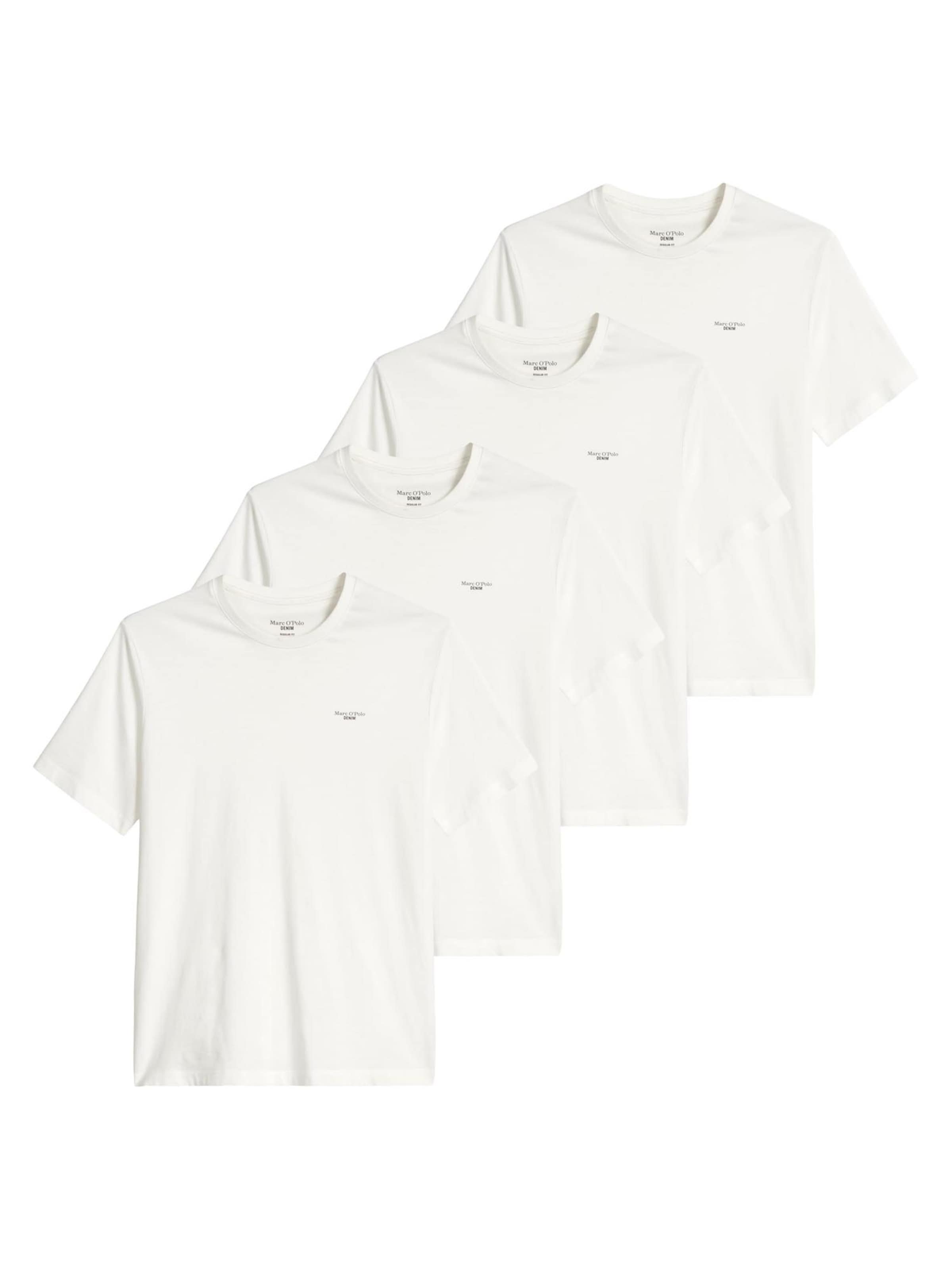 Marc O'Polo DENIM Shirt 'Basic' in White: front