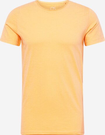 Maglietta di QS in arancione: frontale