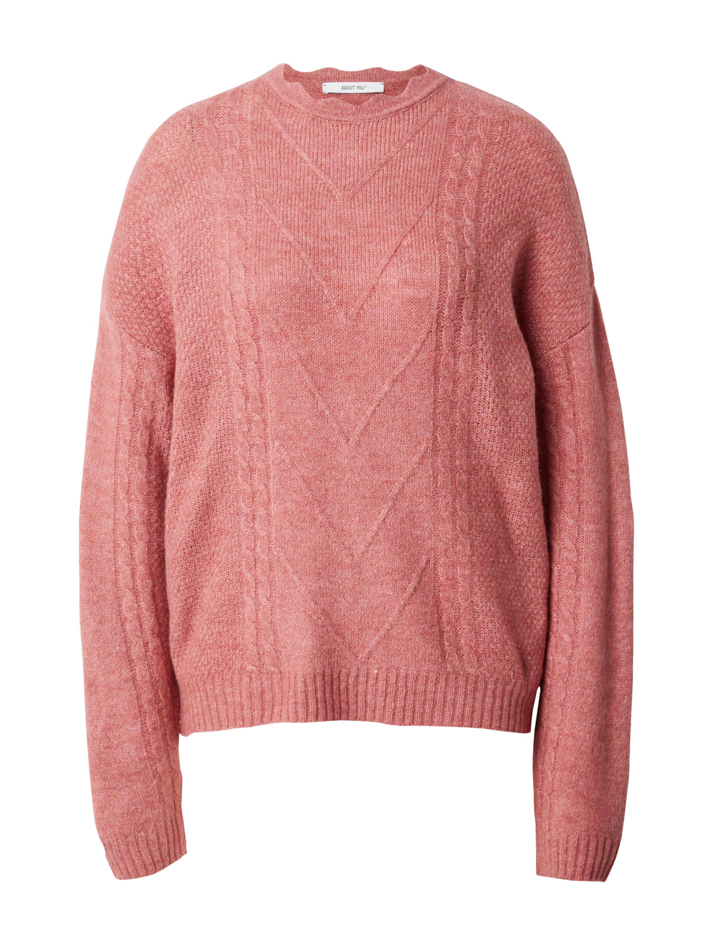 ABOUT YOU Sweater 'Elena' in Pink: front