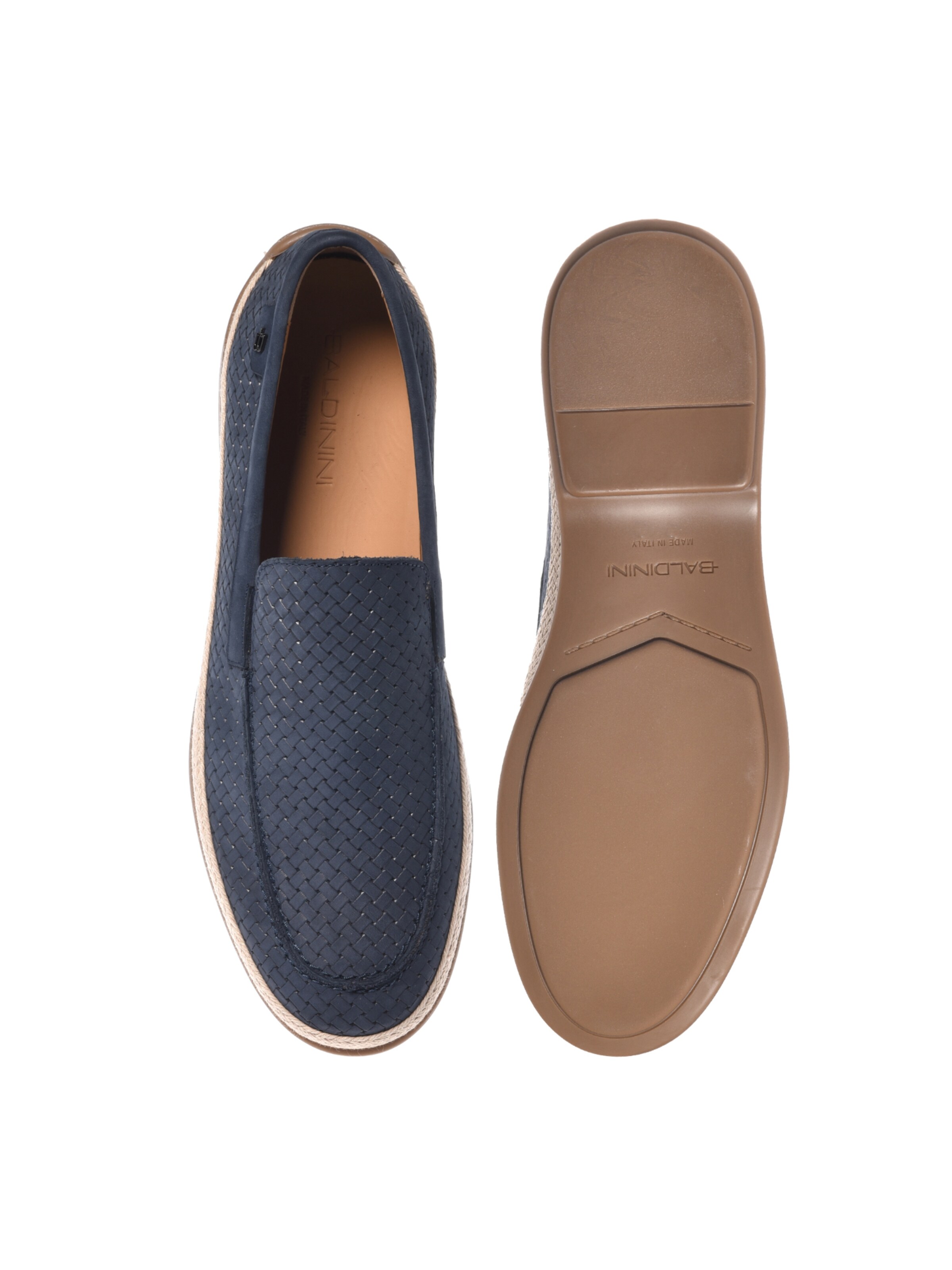 BALDININI Slip-ons in Blue